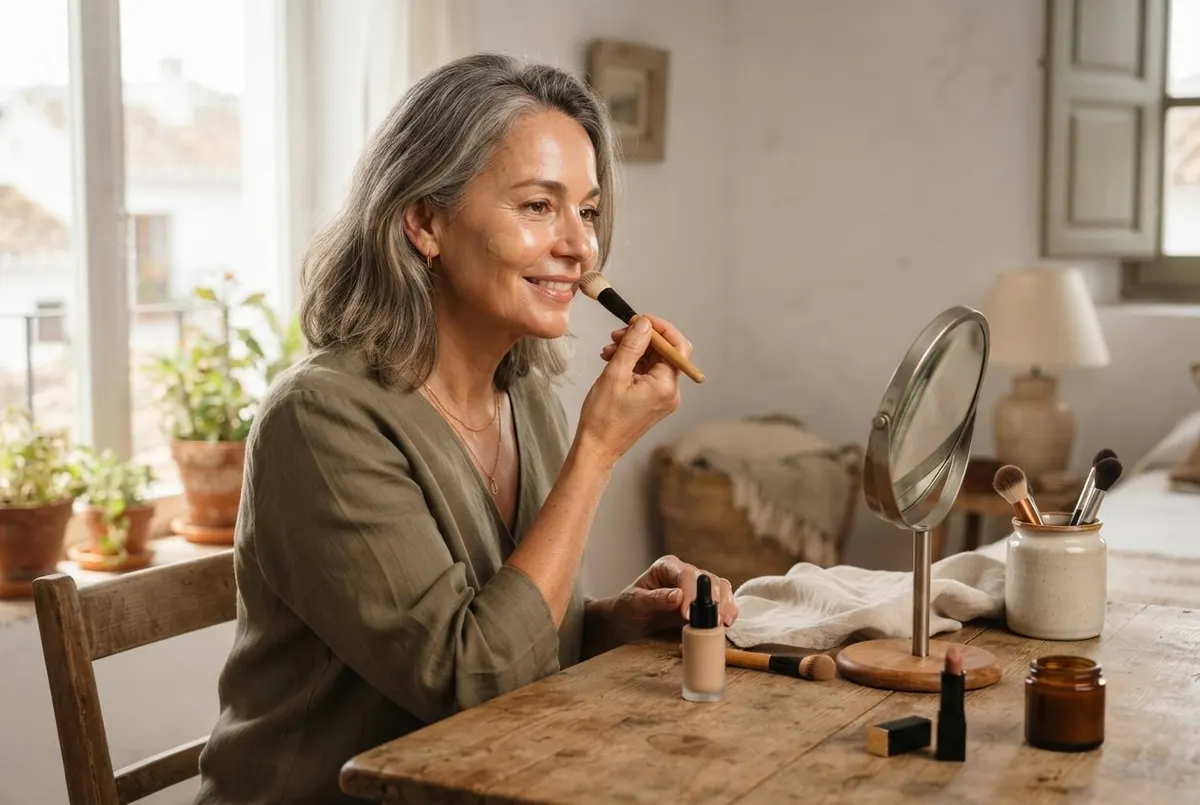 Maquillaje para piel madura